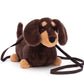 Jellycat Otto Sausage Dog Shoulder Bag
