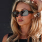 Diff Eyewear “Indy” Black Grey Polarized Sunglasses