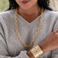 Capucine de Wulf Victoria Small Chain Necklace-Gold