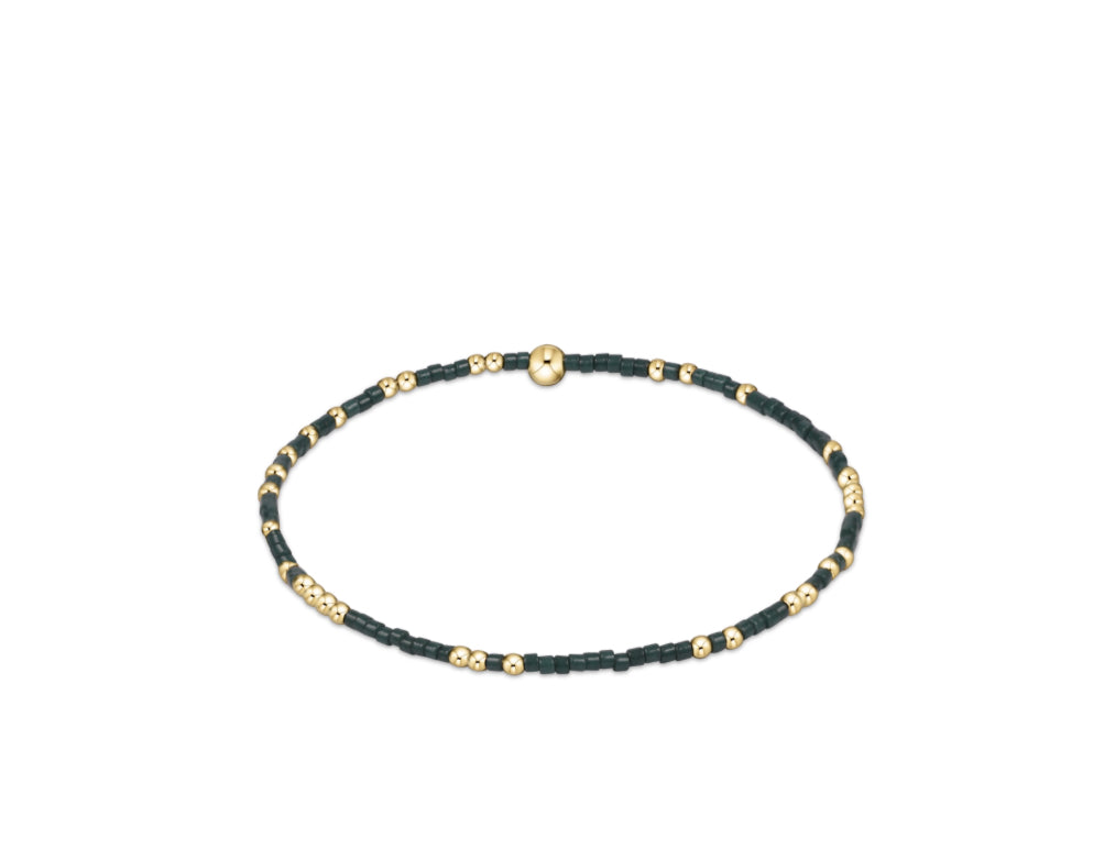 Enewton Gameday "Hope Unwritten" Bracelet-Dark Green