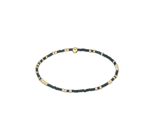 Enewton Gameday "Hope Unwritten" Bracelet-Dark Green