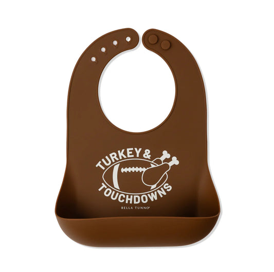 Bella Tunno "Turkeys & Touchdowns" Wonder Bib
