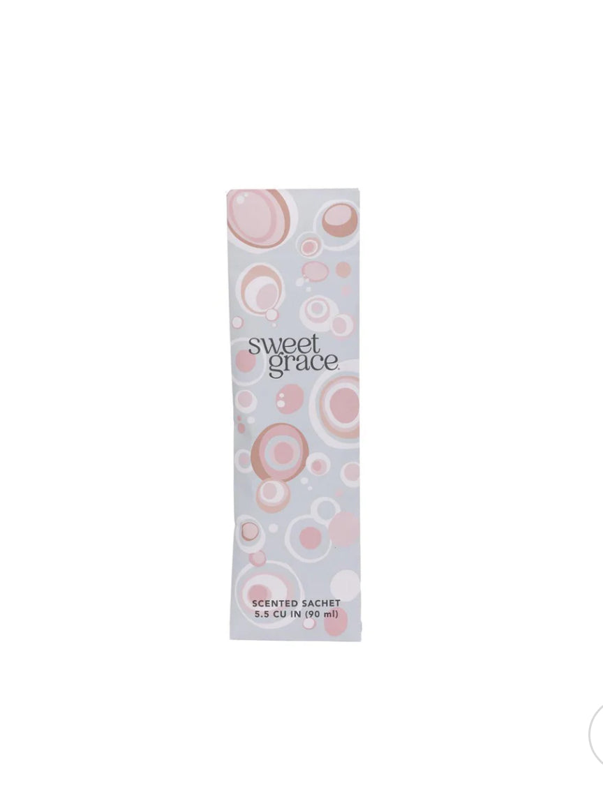 Bridgewater Candle Co. "Sweet Grace" Slim Sachet- Modern Bubble