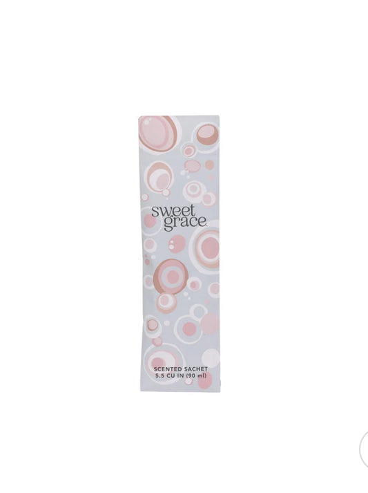 Bridgewater Candle Co. "Sweet Grace" Slim Sachet- Modern Bubble