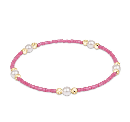 Enewton “Hope Purpose” Pearl Bracelet - Bubblegum