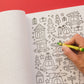 Pippi Post “Home For The Holidays” Coloring Book