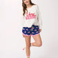 Shiraleah "Very Merry" Sweatshirt-White