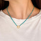 LeMel Capri Turquoise Beaded Necklace