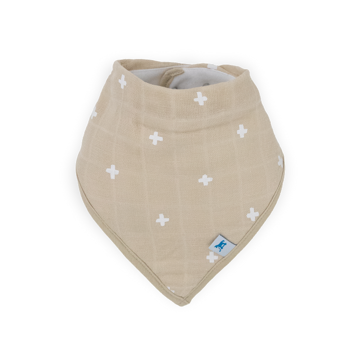 Little Unicorn Cotton + Muslin Fleece Bandana Bib (4 Pack)-Woof