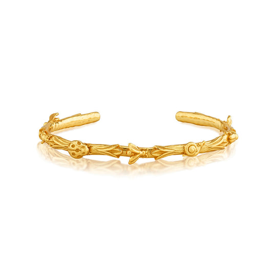 Capucine de Wulf “Meadow Companions” Petite Cuff - Gold