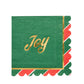 Sophistiplate “Joyful Christmas” Cocktail Napkin