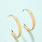 Spartina 449 SP Colleton Hoop Earrings-Gold