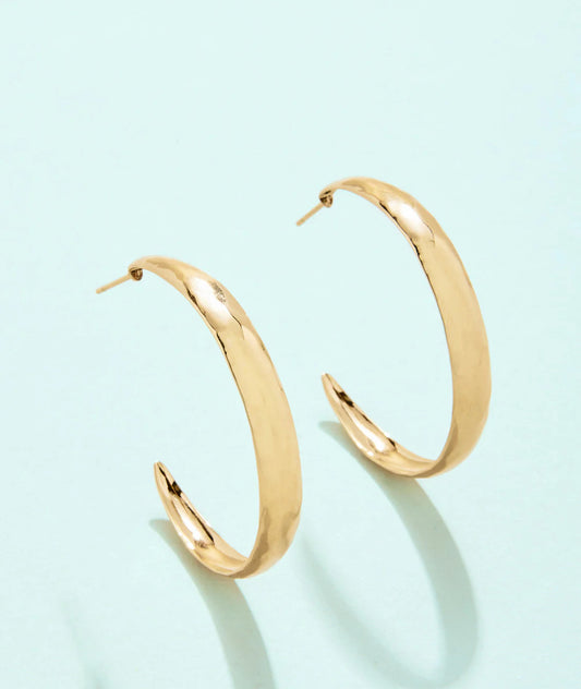 Spartina 449 SP Colleton Hoop Earrings-Gold