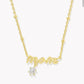 Kendra Scott Mom Crystal Short Pendant Necklace - Gold
