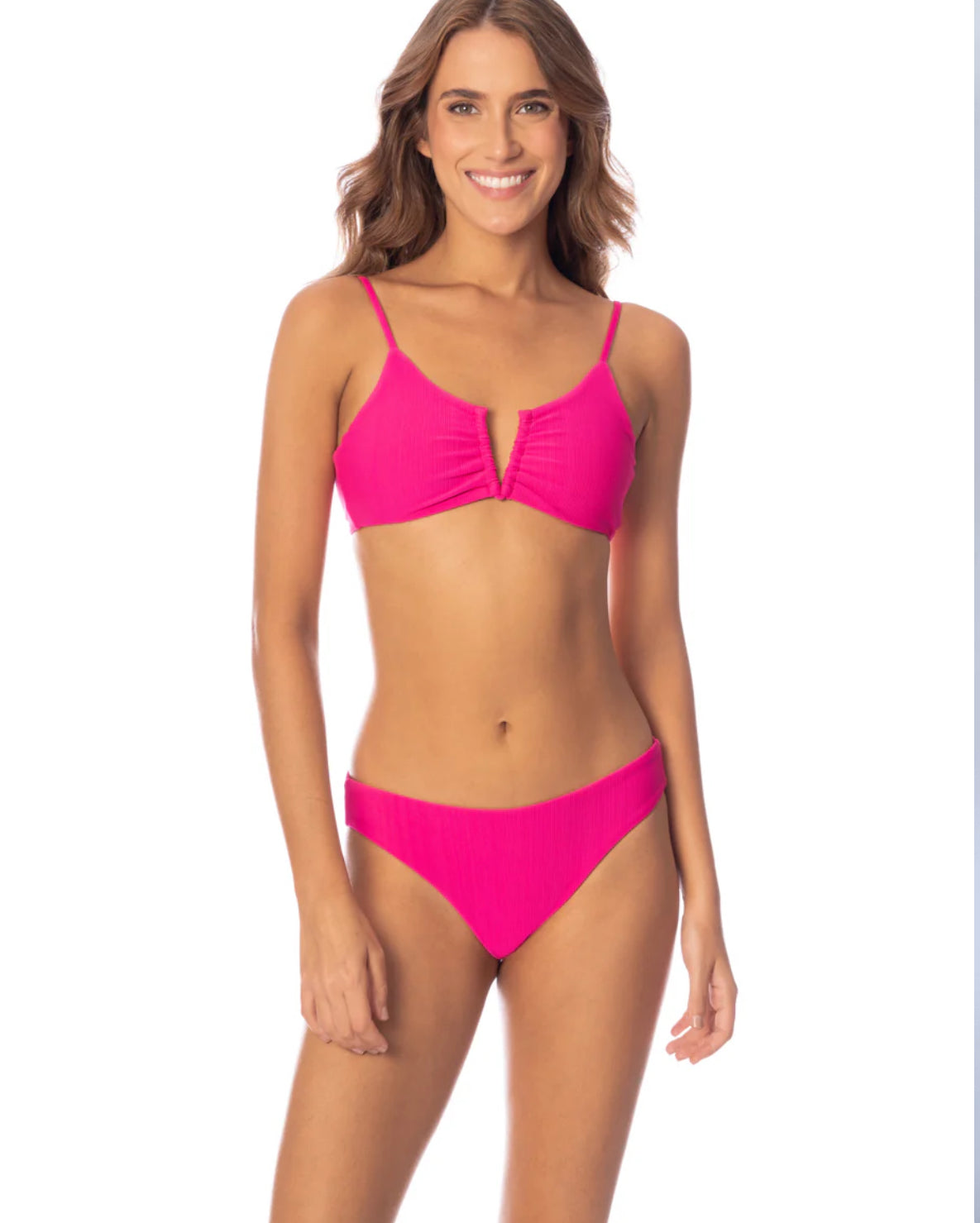 Maaji Swimwear "Hot Magenta" Sublimity Classic Bikini Bottom