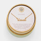 Spartina 449 Sea La Vie 18” Necklace-Blessed Script - Gold
