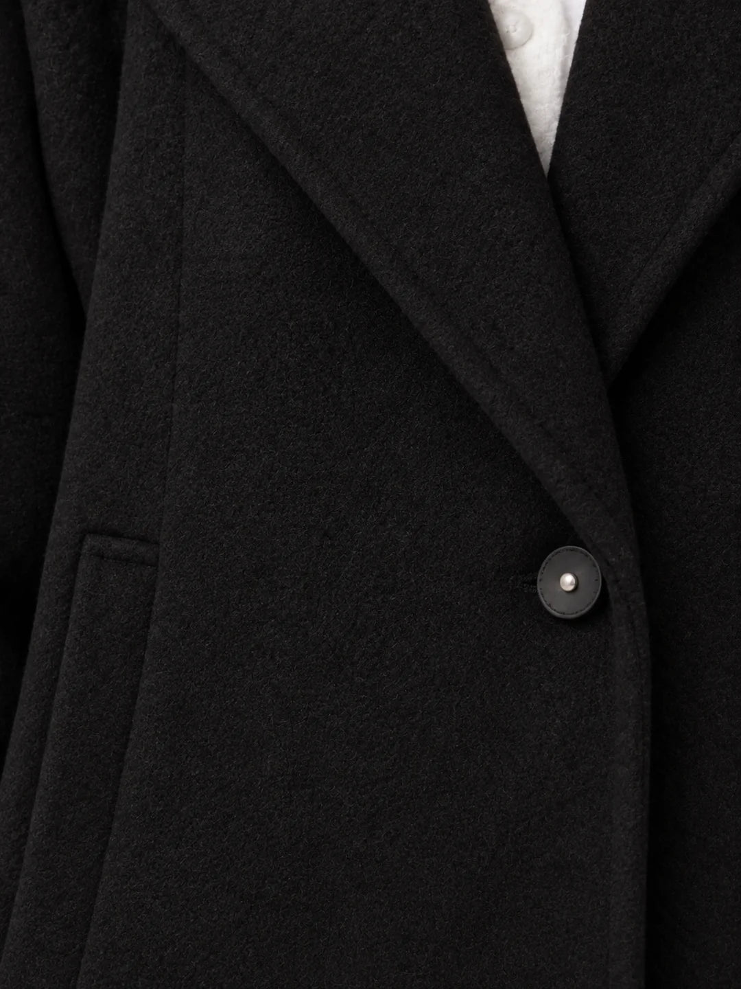 Z Supply Crosby Cocoon Coat-Black