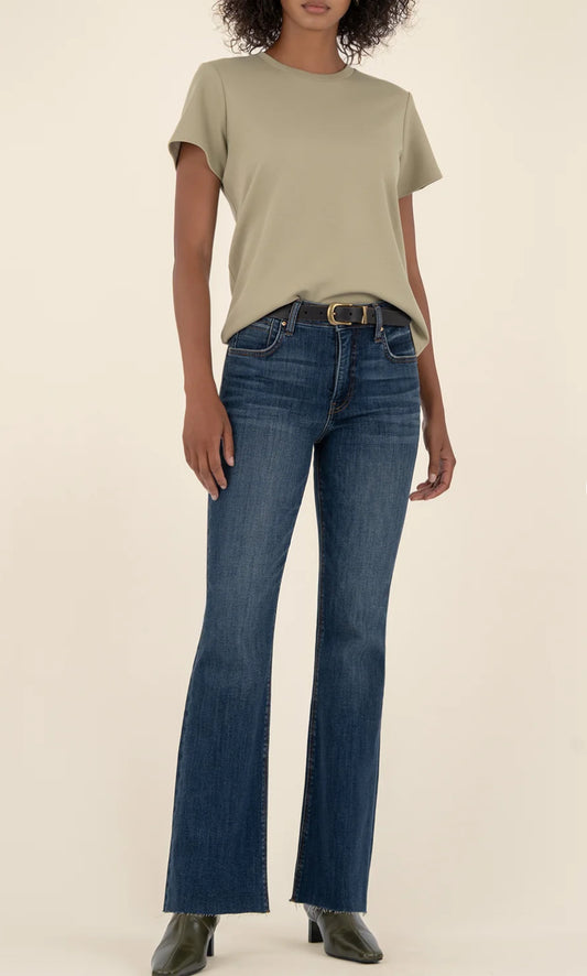 Kut From The Kloth “Stella” High Rise Flare - Intrigued Wash