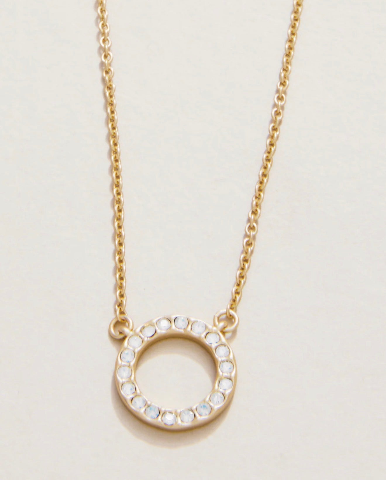 Spartina 449 Sea La Vie 18” Necklace -Thankful/Ring-Gold