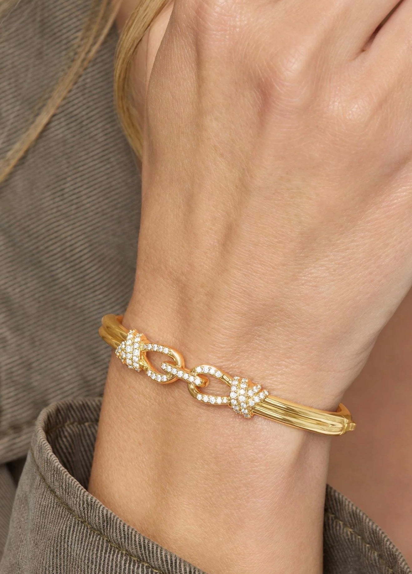 Melinda Maria “Knot” Cuff-Gold