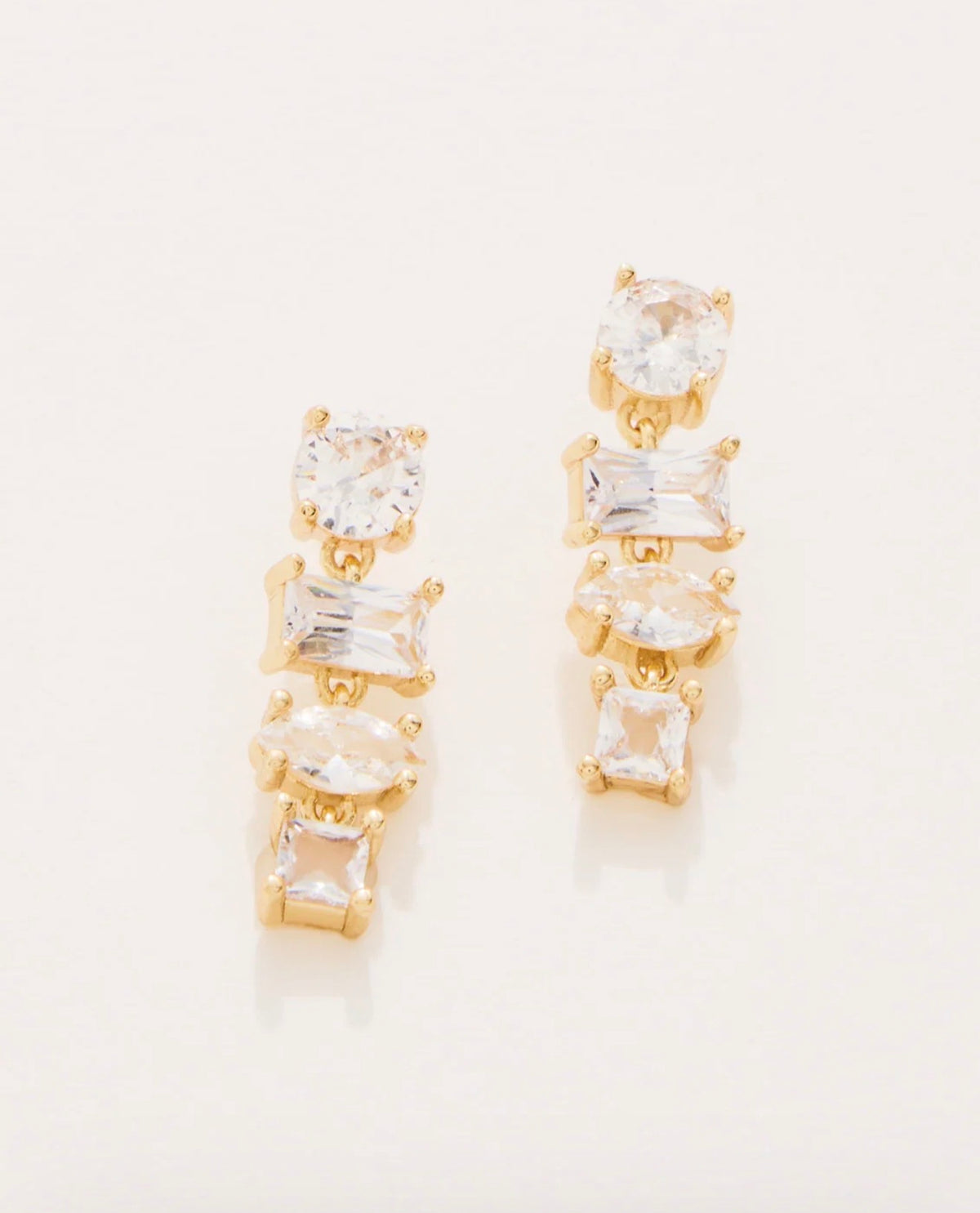 Spartina 449 Lee Earrings-Crystal