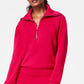 Spanx AirEssentials® Half Zip - Fuschia