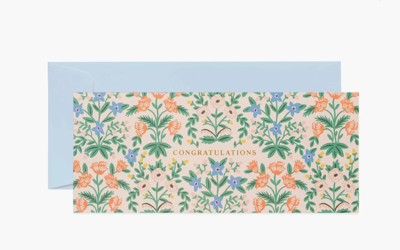 Rifle Paper Co. “Pastel Lottie” Congratulations Card