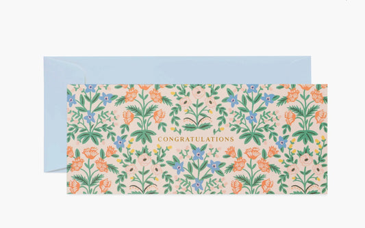 Rifle Paper Co. “Pastel Lottie” Congratulations Card