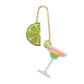 Shiraleah "Lime/Margarita” Beaded Bag Charm