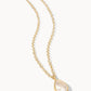 Spartina 449 Naia Teardrop Necklace 20" Pearlescent