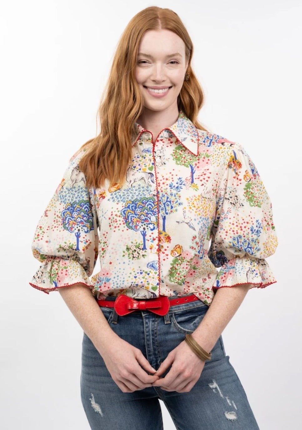 Ivy Jane "Whimsical" Top-Multi