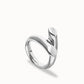 Uno de 50 "Raíces" Ring-Silver