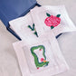 Printfresh Linen Cocktail Napkins- Mahjong Menagerie