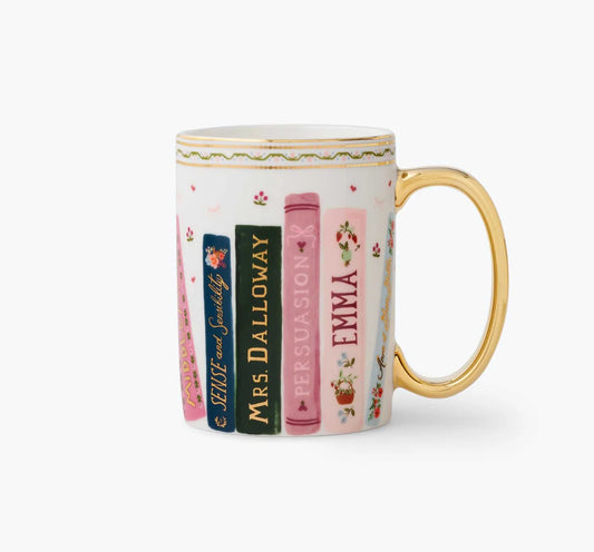 Rifle Paper Co. "Ladies Book Club" Porcelain Mug