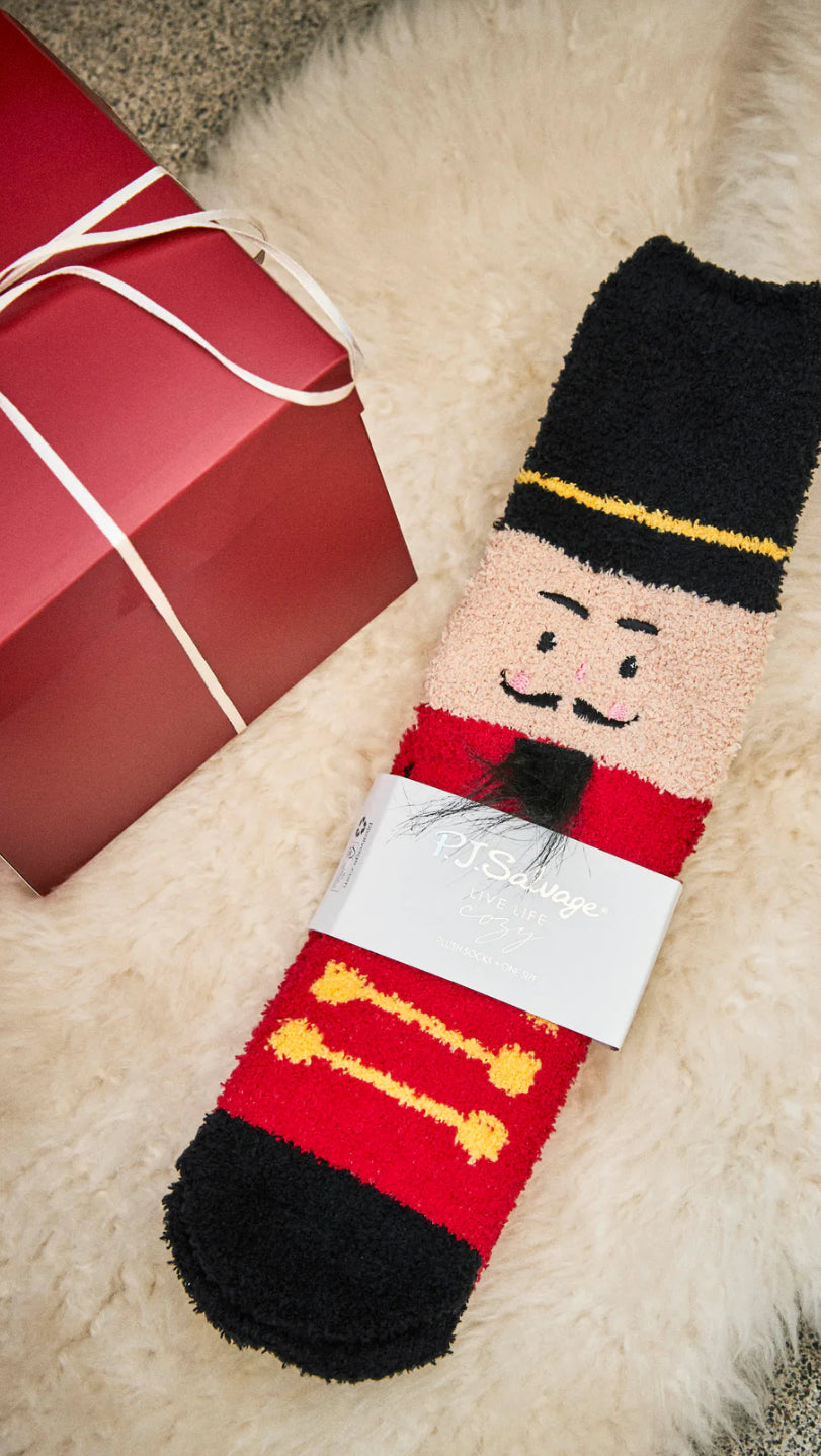 PJ Salvage "Nutcracker" Socks-Black