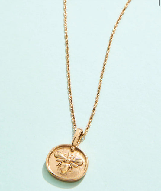 Spartina 449 SP Mason Bee Necklace 17"- Bee