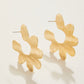 Spartina 449 Kai Flower Hoop Earrings -Gold