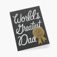 Rifle Paper Co. "World’s Greatest Dad” Card