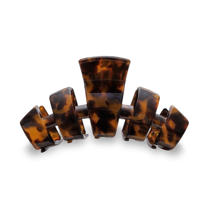 Teleties Classic Small Claw Hairclip-Tortoise