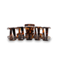 Teleties Classic Small Claw Hairclip-Tortoise