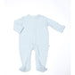 Bei Bei Snap Romper-Breezy Blue Stripes