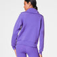 Spanx AirEssentials Half Zip-Vibrant Lilac