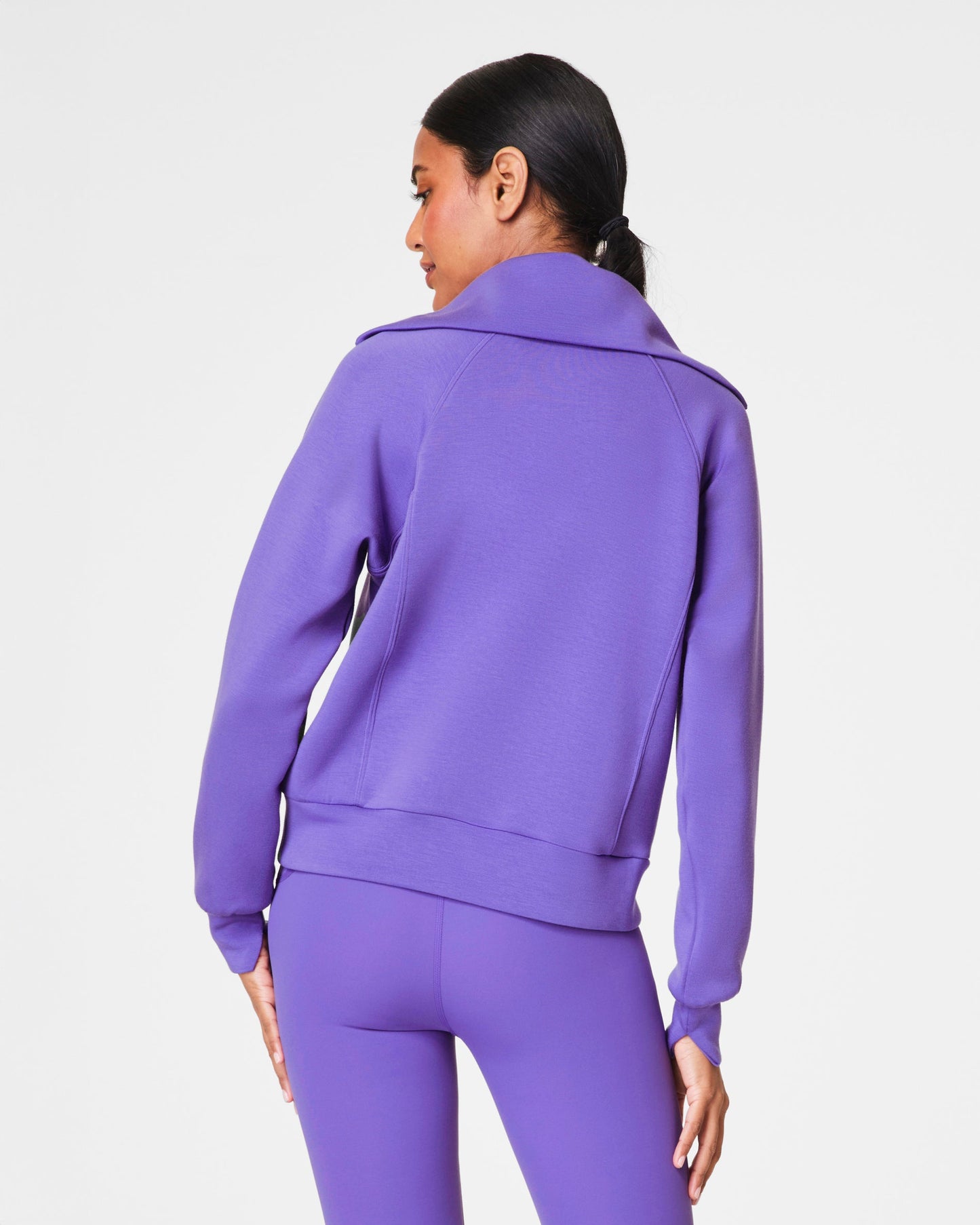 Spanx AirEssentials Half Zip-Vibrant Lilac