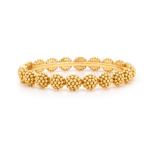 Capucine de Wulf Berry Eternity Hinged Bangle-Gold