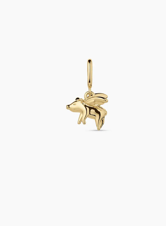 Gorjana When Pigs Fly Parker Charm-Gold