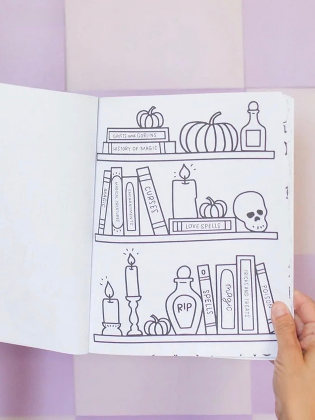 Pippi Post "Hocus Pocus" Coloring Book