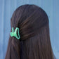 Teleties Classic Tiny Open Hairclip-Spring Splash