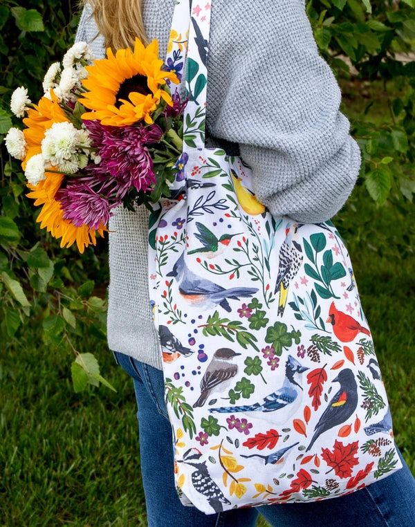 1 Canoe 2 "Feathered Friends" Birds Tote