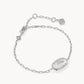 Kendra Scott Elaina Luxe Chain Bracelet -Silver White CZ