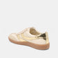 Dolce Vita “Merit” Sneaker-White/Gold Leather
